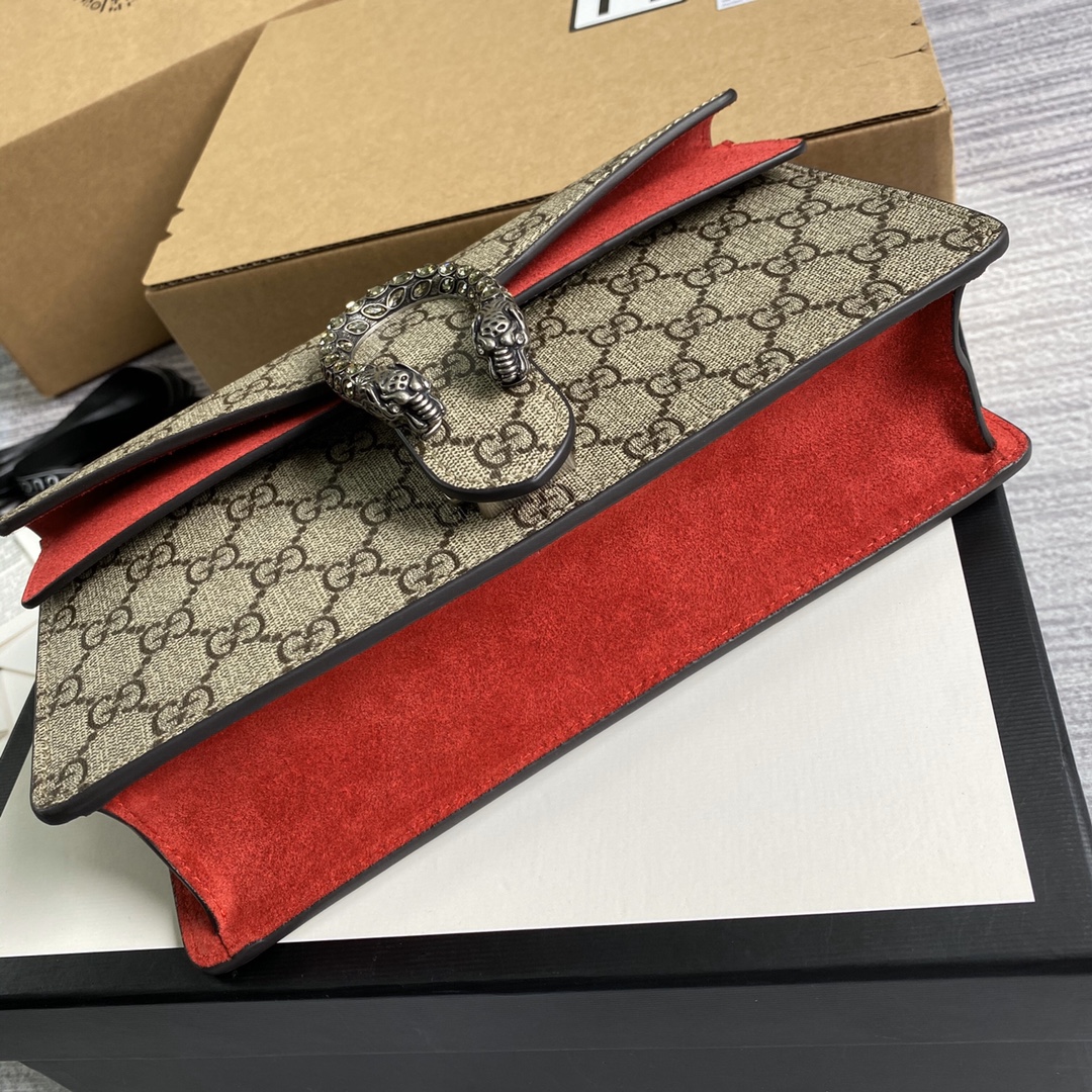 Gucci Dionysus GG Small Shoulder Bag 499623 Red